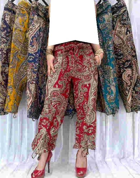  Celana  Kulot Batik  Limited Fashion