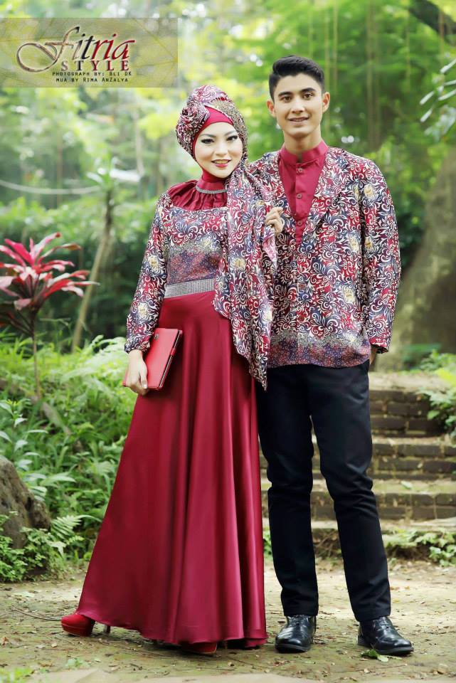 Baju Couple Drupadi Pandawa by Fitria Style Marun 